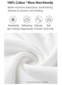 Be a better mom 12PCS Disposable Underwear for Women Cotton and Individual Sealing Disposable Maternity Briefs for Travel Hospital Business Trip Hotel Spa  - Image 4