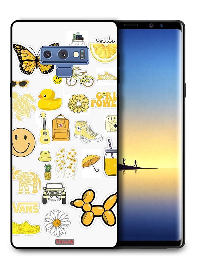 Tolwak Samsung Galaxy Note 9 Protective Case Cover Girly Tags - Image 1