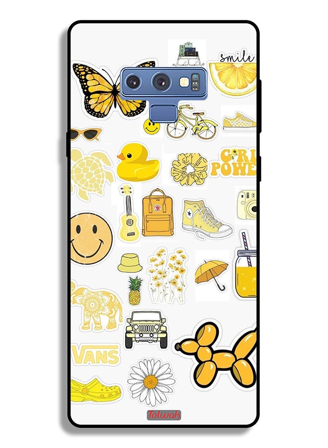 Tolwak Samsung Galaxy Note 9 Protective Case Cover Girly Tags - Image 2