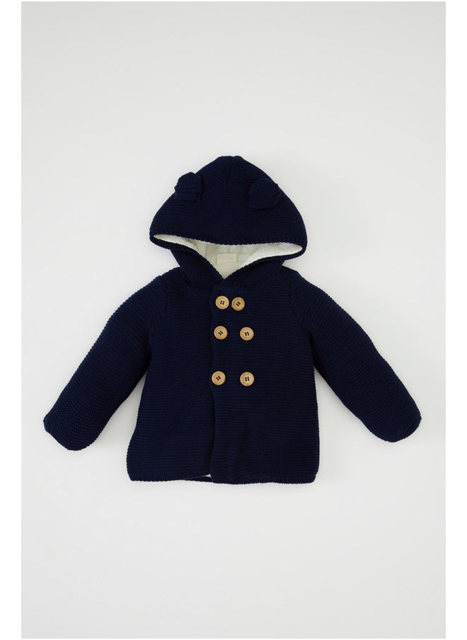 Babyboy Tricot Regular Fit Hooded Long Sleeve Cardigan - pzsku/ZD3E0E0B33F7CDF82403EZ/45/_/1723975679/2025cf38-47e1-4bc9-a071-1e27e9893e10