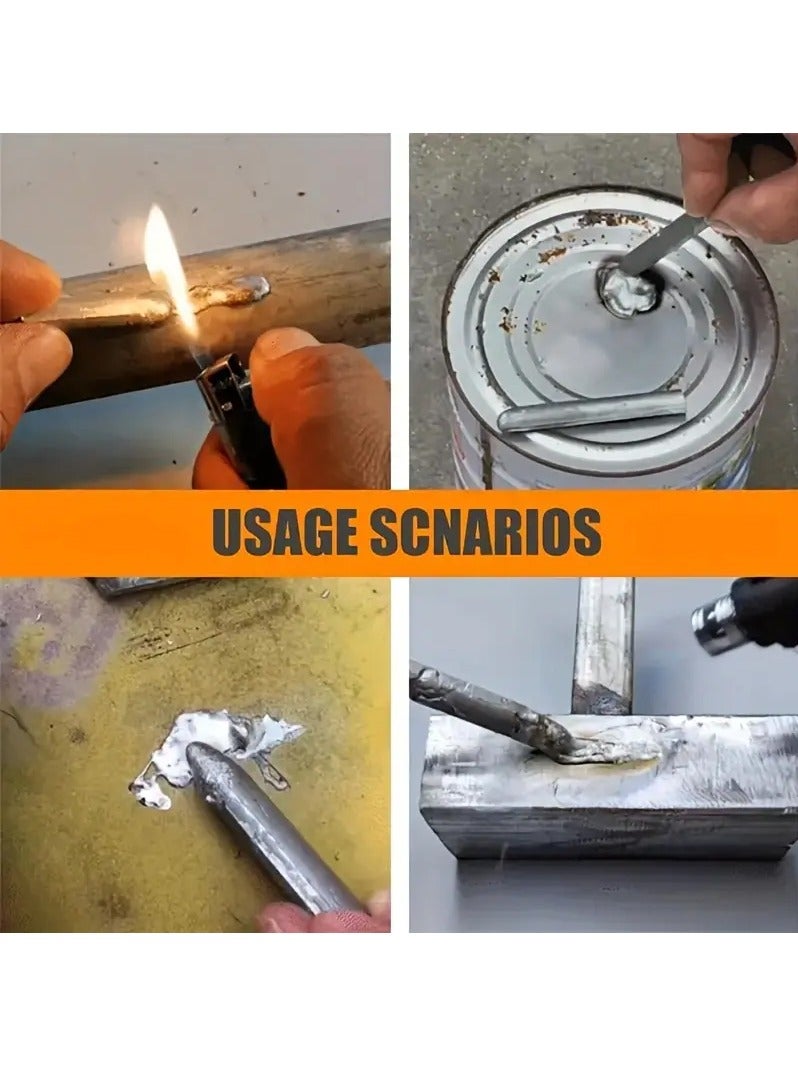 DubaiGallery Low Temperature Universal Welding Rod, Easy Welding Electrode Aluminum Rod, Metal Universal Low Temperature Easy Melt Welding Rods, Easy Melt for Aluminum Rods, Aluminum Welding Rods - Image 4