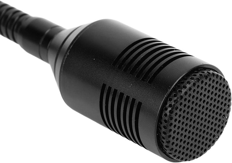 45cm Gooseneck Microphone, Capacitive, Aluminium Alloy, 3 Pin Plug - Flexible 360° Rotation, Noise Reduction Chip, Clear Sound for Conference and Podium Use - Image 5