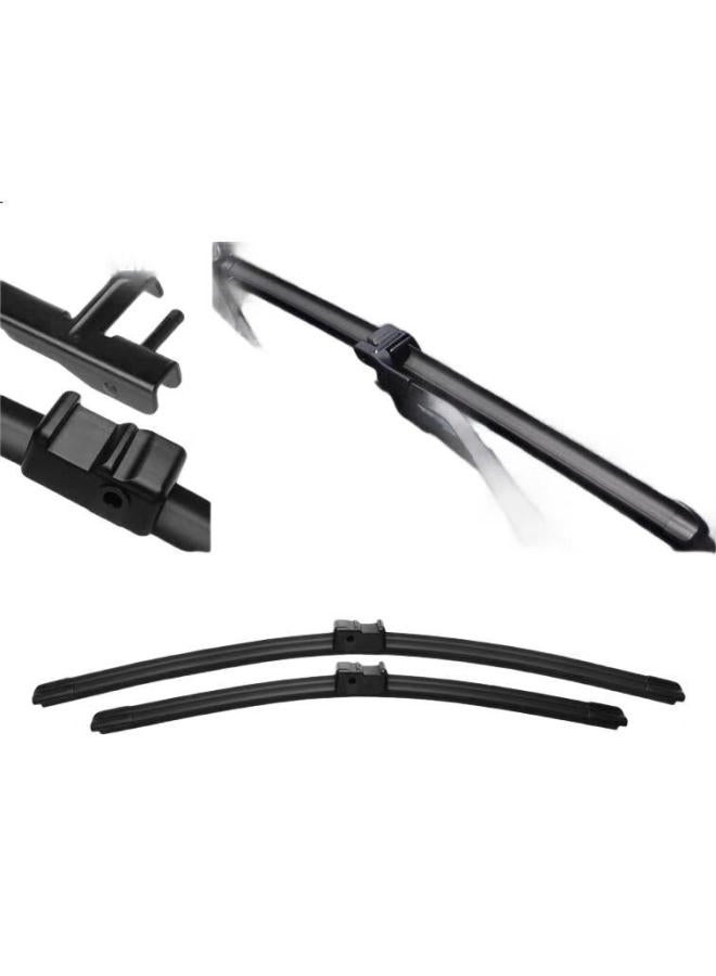 Speed Pulsar 09-11 Volkswagen Passat Lingyu Boneless Wiper Blades Original Car Front Wiper Blade Rubber Strip Silent 21/20 - Image 1