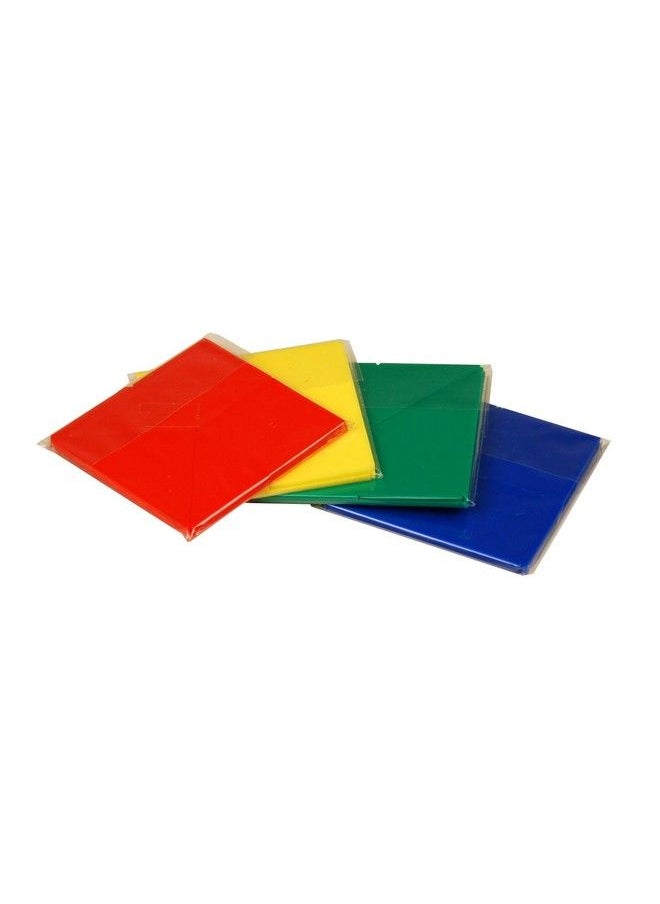 Learning Advantage - Tangrams Set Of 28 Puzzle Blocks For Geometry And Problem Solving Math Manipulatives For Kids Practice Early Geometry - Image 1