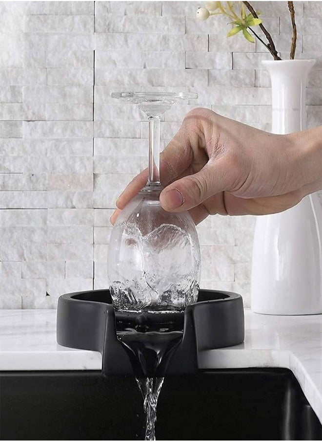 Taimi Automatic Cup Rinse Fast Rinse with Accessories Quick Cup Washer for Kitchen Sink Automatic Cup Cleaner Tap for Glass Bar for Baby Bottle  - Image 4