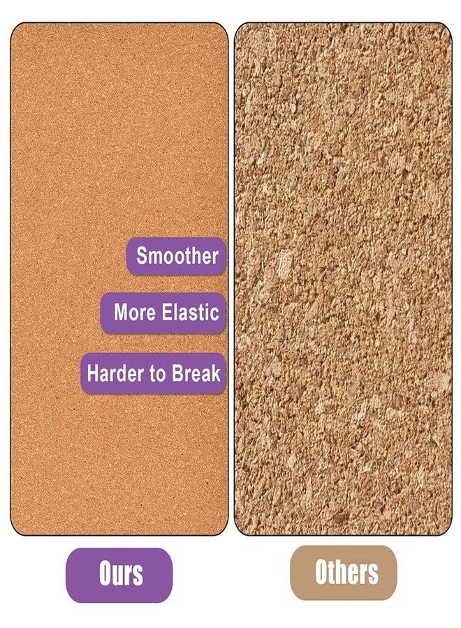YCCYYCCY Cork Board Roll, 1/3" (8mm) Thick Cork Boards for Walls, 16"x47"(40x120cm) Cork Board Roll for Office, Home, School(8MM-40120,NO) - Image 5