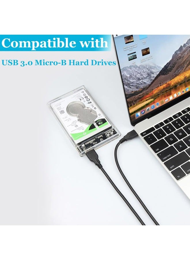 Warmstor Micro USB 3.0 Cable 3.3ft USB 3.0 A to Micro B Cable Cord Compatible with Camera, Seagate External Hard Drive, WD Western Digital My Passport and Elements Hard Drives - Image 5