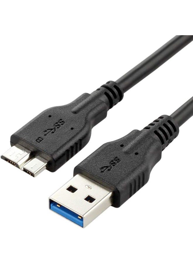 Warmstor Micro USB 3.0 Cable 3.3ft USB 3.0 A to Micro B Cable Cord Compatible with Camera, Seagate External Hard Drive, WD Western Digital My Passport and Elements Hard Drives - Image 1