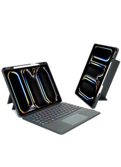 iPad 10.9 10th Generation 2022 Keyboard Case, with English & Arabic Language, Magnetic Detachable, Smart Trackpad, Adjustable Stand, Portrait/Landscape Dual Mode, 7 color Backlit Keyboard for iPad 10th 10.9” 2022 - pzsku/ZD3E17F57033AF42559B1Z/45/_/1734426764/7c5af179-a7a3-47bc-96cd-56ec42d56384