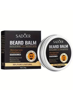 Nourishing Beard Balm - Softens and Moisturizes for a Silky Feel, Invigorating Refreshing Texture, Comprehensive Care Solution for Mens Beard - pzsku/ZD3E19E4B5CAA1CB817C2Z/45/_/1726204595/ac23f2ce-22b5-4a2b-ad3c-52fb538da749