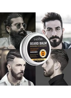 Nourishing Beard Balm - Softens and Moisturizes for a Silky Feel, Invigorating Refreshing Texture, Comprehensive Care Solution for Mens Beard - pzsku/ZD3E19E4B5CAA1CB817C2Z/45/_/1726204656/80a02253-984c-4ffe-900e-5f51c986d19f