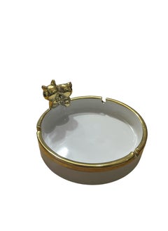 Generic Modern Porcelain Cigarette Ashtray 