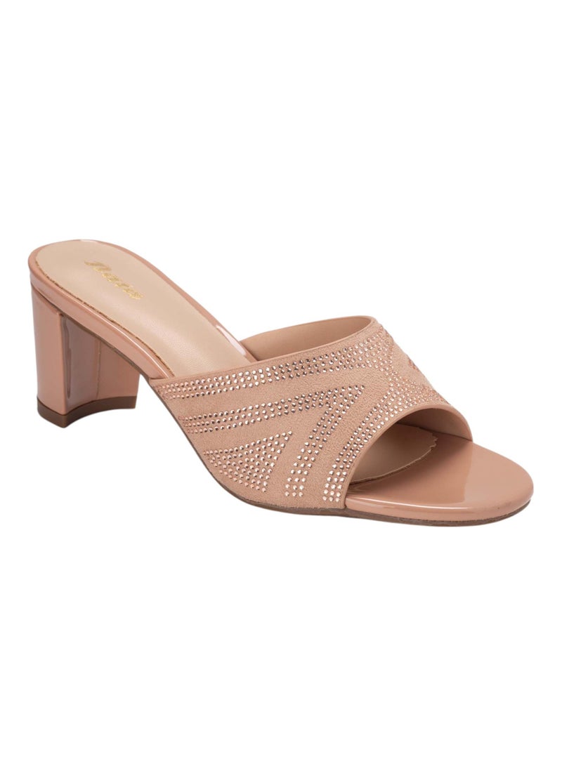 Bata Embellished Block Heel Sandals - Image 2