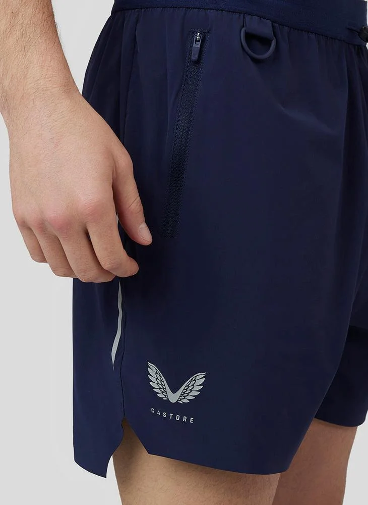 CASTORE Navy Trail Running Shorts