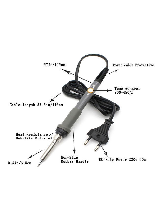 NIBEMINENT Electric Soldering Iron Grey/Black - Image 4