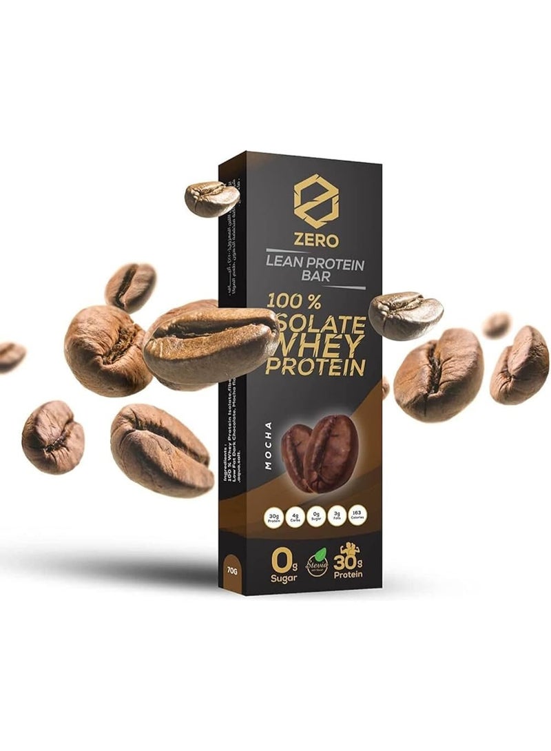 Zero Protein Whey Bar, Mocha, 70g