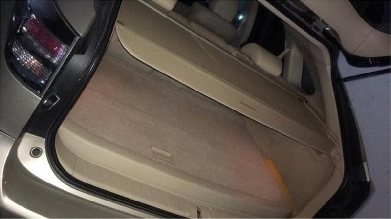 QASULER Rear Trunk Cargo Cover for Lexus RX Series - Image 2
