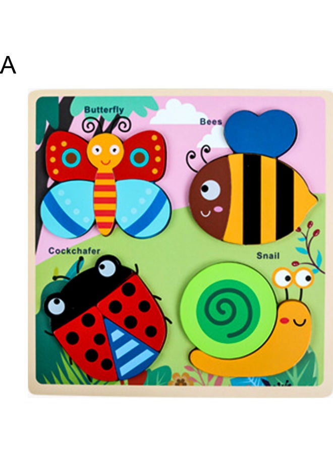 Wooden Animals Stitching Puzzles Set - Image 1