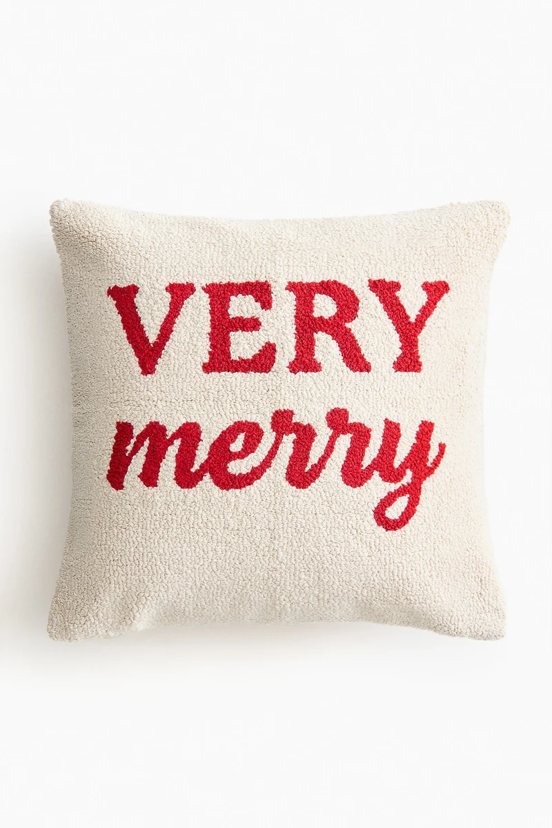 H&M Punch needle cushion cover