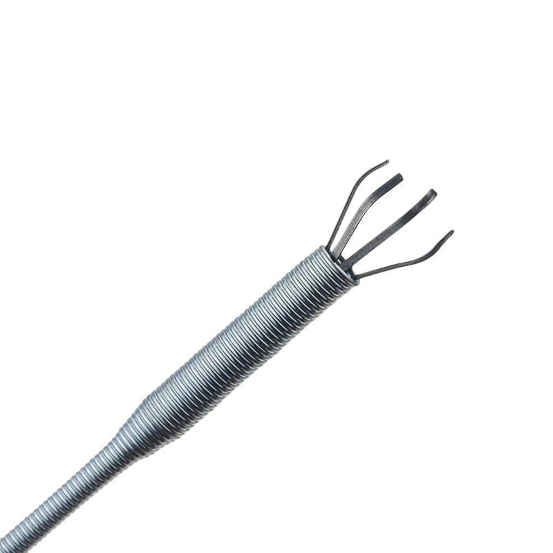 Jorex Mart Jorex Mart : Big Size162 cm Wire Brush Hand Kitchen Sink Cleaning Hook Sewer Dredging Device Spring Pipe Hair Dredging Tool (Red) (162cm)(1 pic)  - Image 3