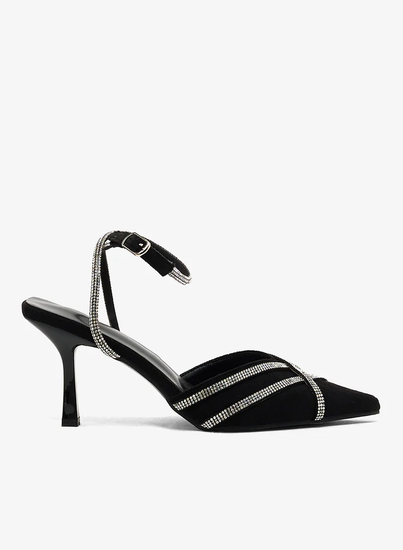 ايلا High Heeled Embellished Pump