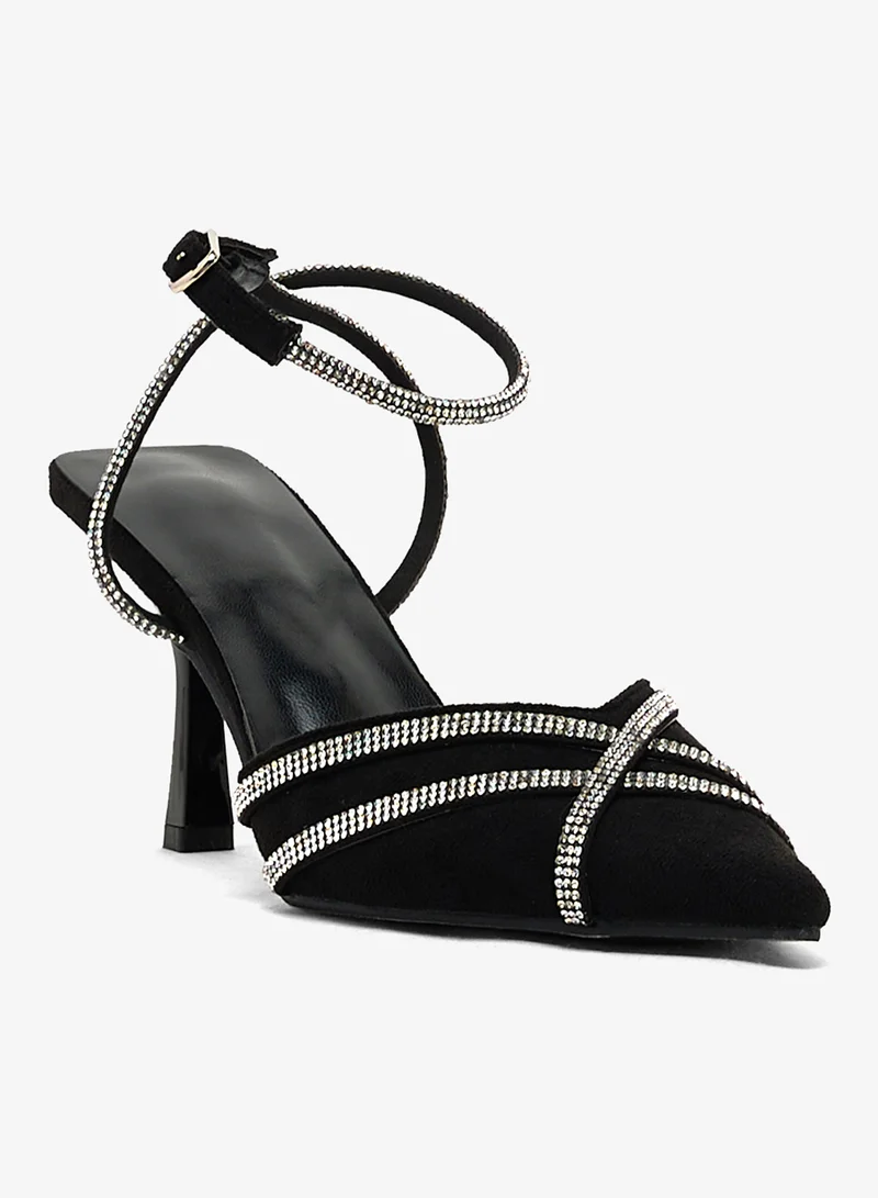 ايلا High Heeled Embellished Pump