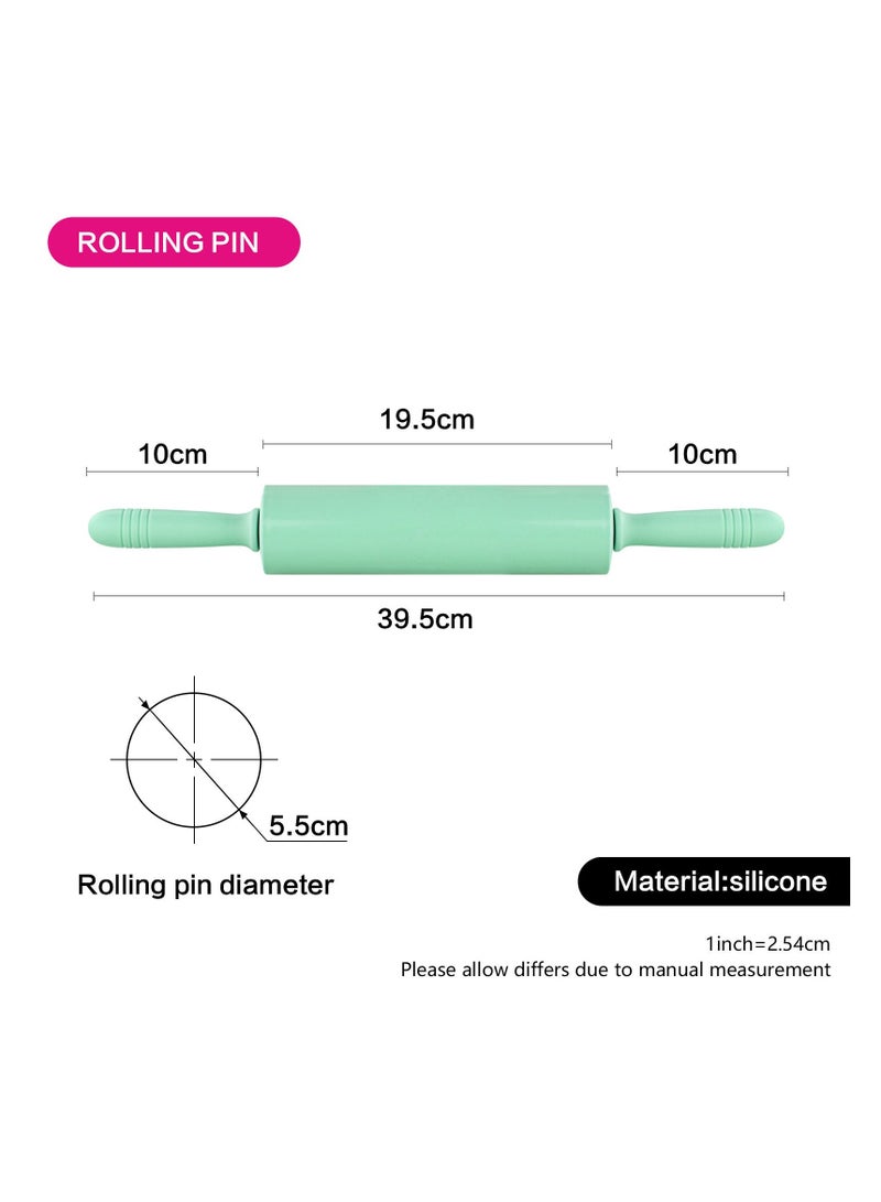 Fissman Rolling Pin 39.5X5.5Cm (Silicone) 7562 - Image 3