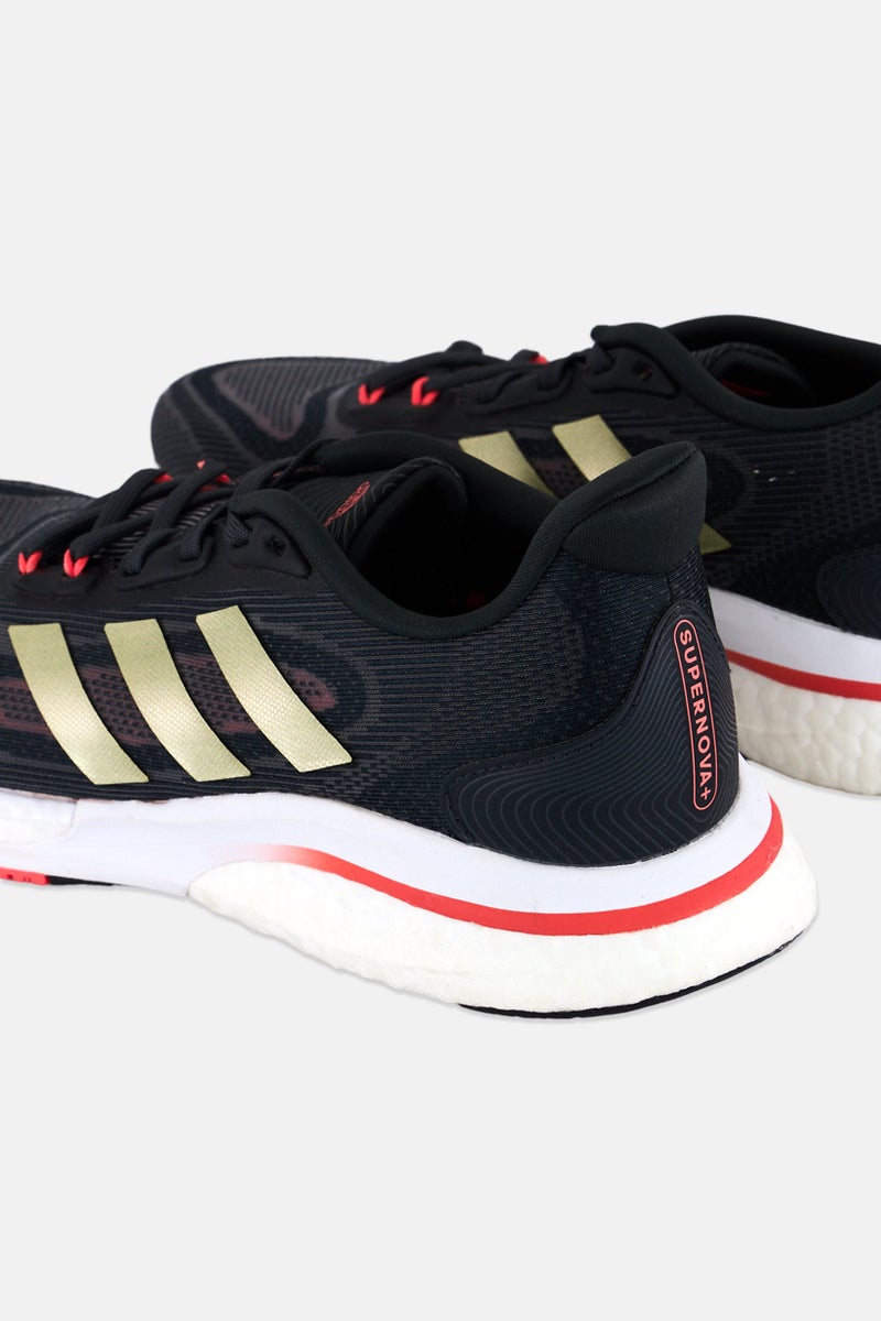 Adidas Women Supernova Lace Up Training Shoes, Black  - Image 2