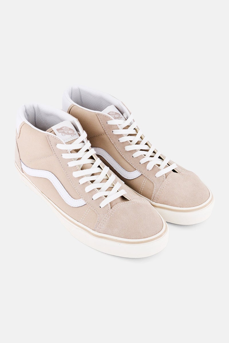 VANS Men  Mid Skool 37 Lace Up Training Shoes, Tan - Image 2