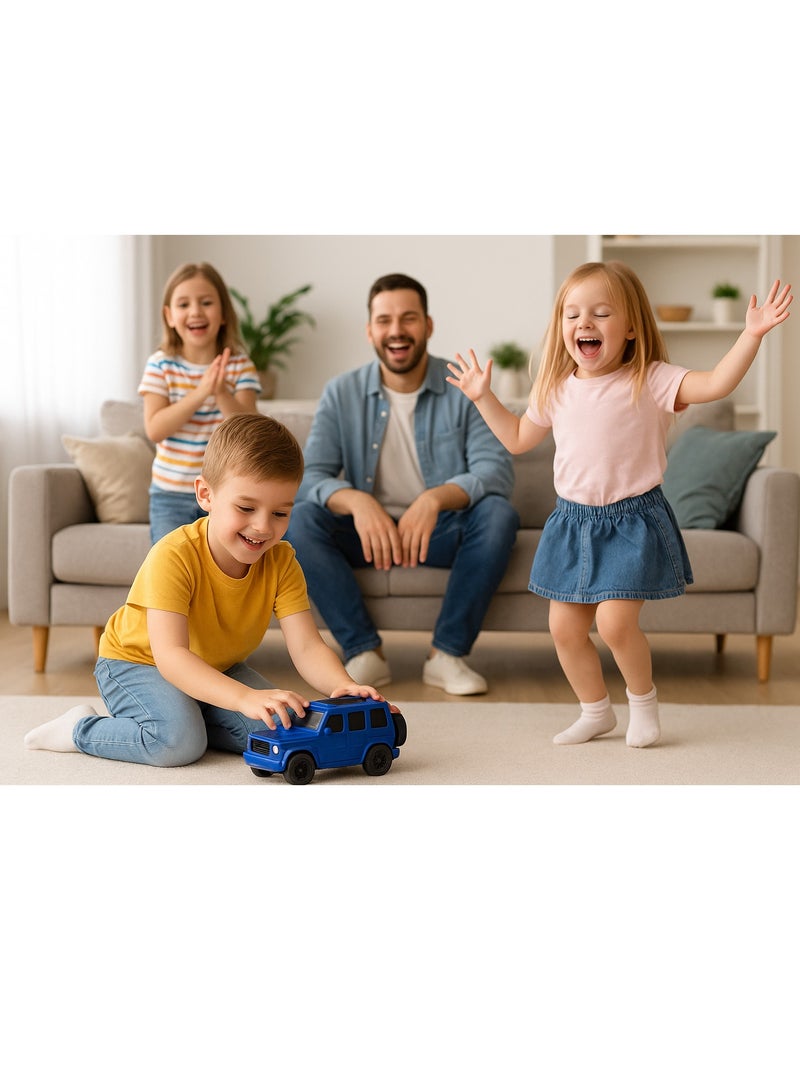 BDT سبيكر سيارة بلوتوث BDT CAR8 – شكل مميز وتصميم جذاب للموسيقى والديكور واللعب – أزرق - Image 4