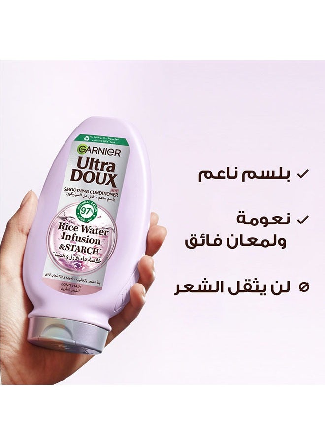 غارنييه - بلسم  ألترا دو خلاصة ماء الأرز، 360 مل - Image 1