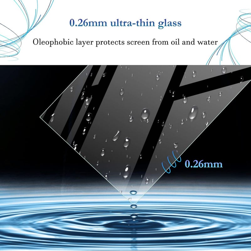 SKTU Tempered Glass Screen Protector for 2019-2022 Toyota Corolla 8-Inch Navigation Display - Image 4