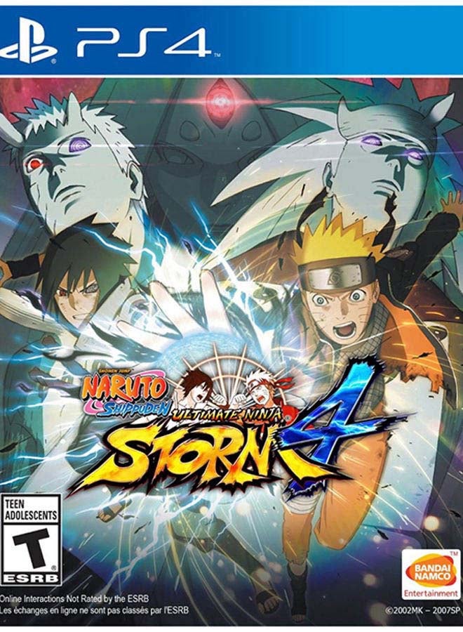 BANDAI NAMCO Entertainment Naruto Shippuden: Ultimate Ninja Storm 4 (Intl Version) - Adventure - playstation_4_ps4