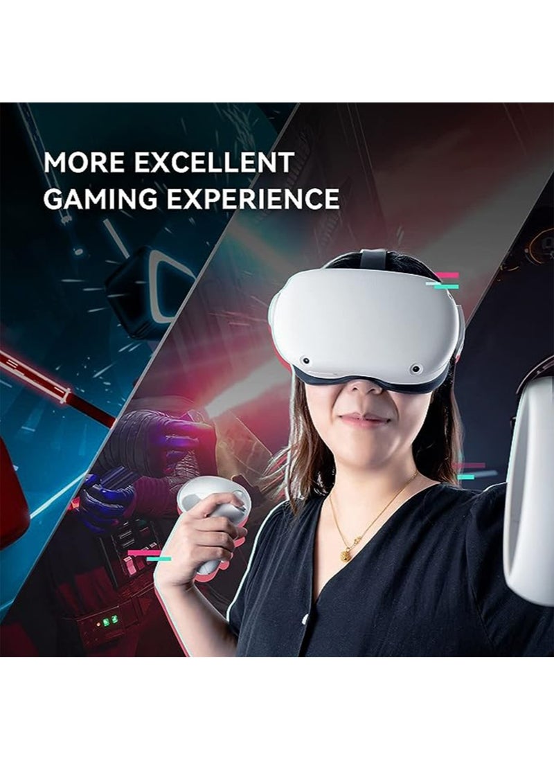 IINE VR Silicone Face Pad Cover and Anti-Leakage Nose Pad for Meta Quest 3 Original Headset Accessories, VR Face Cushion Pad Light Blocker for Oculus Quest 3 Headset (Black)  - Image 5