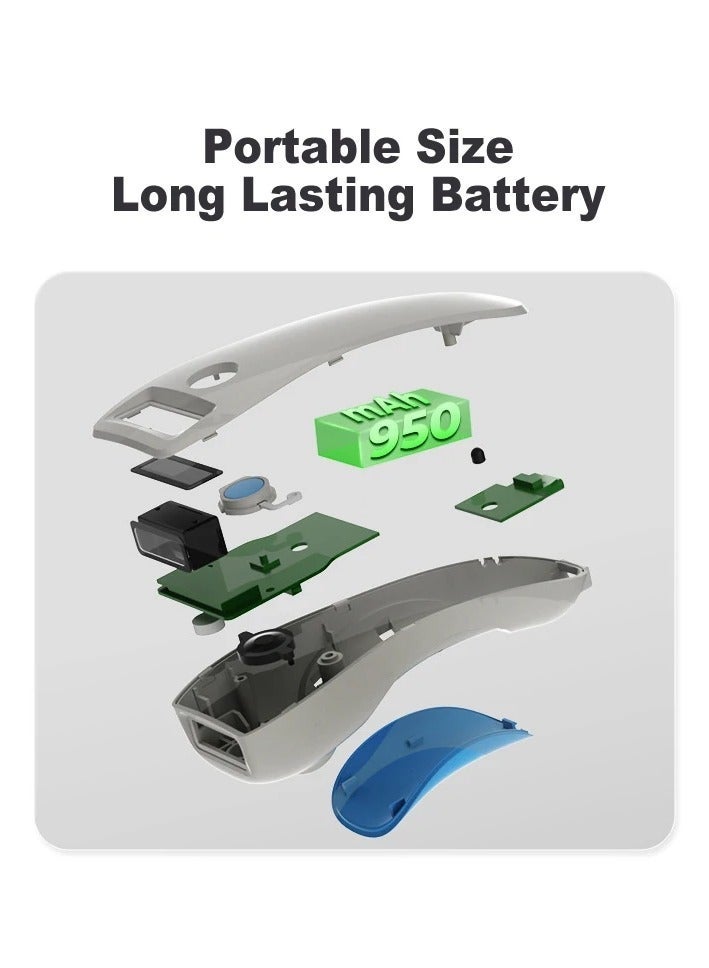 general Barcode Scanner, C70 Wireless 1D 2D CMOS Scanner, USB Bluetooth Mini Pocket QR Reader iOS Android Windows for Mobile Payment - Image 5