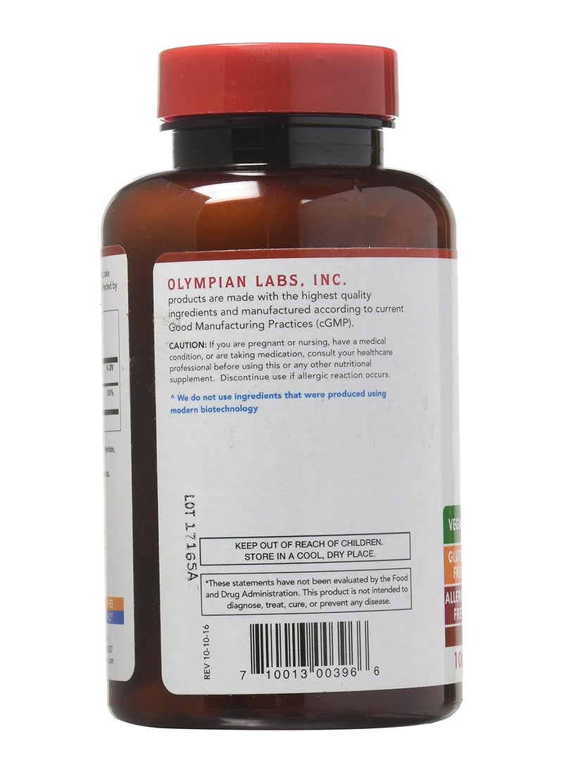 Olympian Labs Magnesium Citrate Capsules, 400Mg, 100 Vegetarian Caps  - Image 2