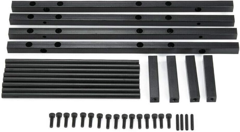Benedict Harry RC Car Alloy Tire Rack/ Wheel Rack for 1.9'' 2.2" Tire Wheel Rim SCX10 D90 CC01 TRX4 RC Crawler (Black) - Image 3