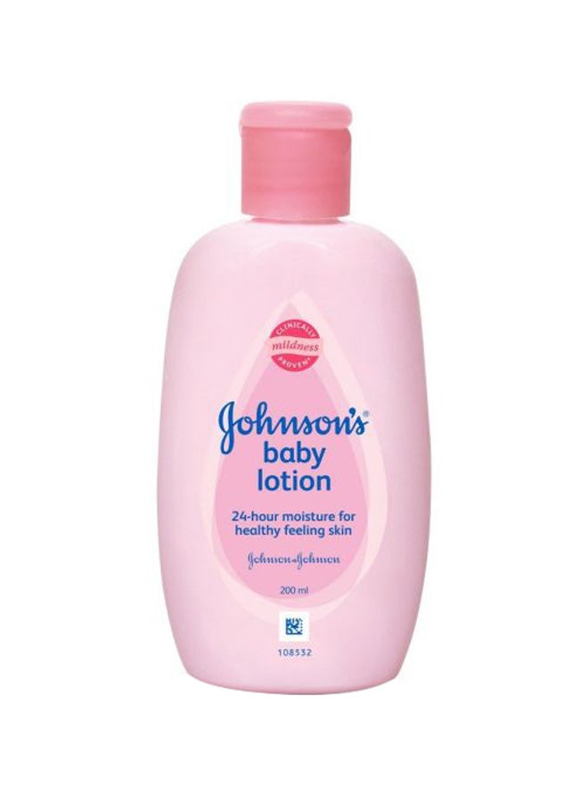 Johnson's 24-Hour Baby Moisturizing Lotion, 200ml - Image 1
