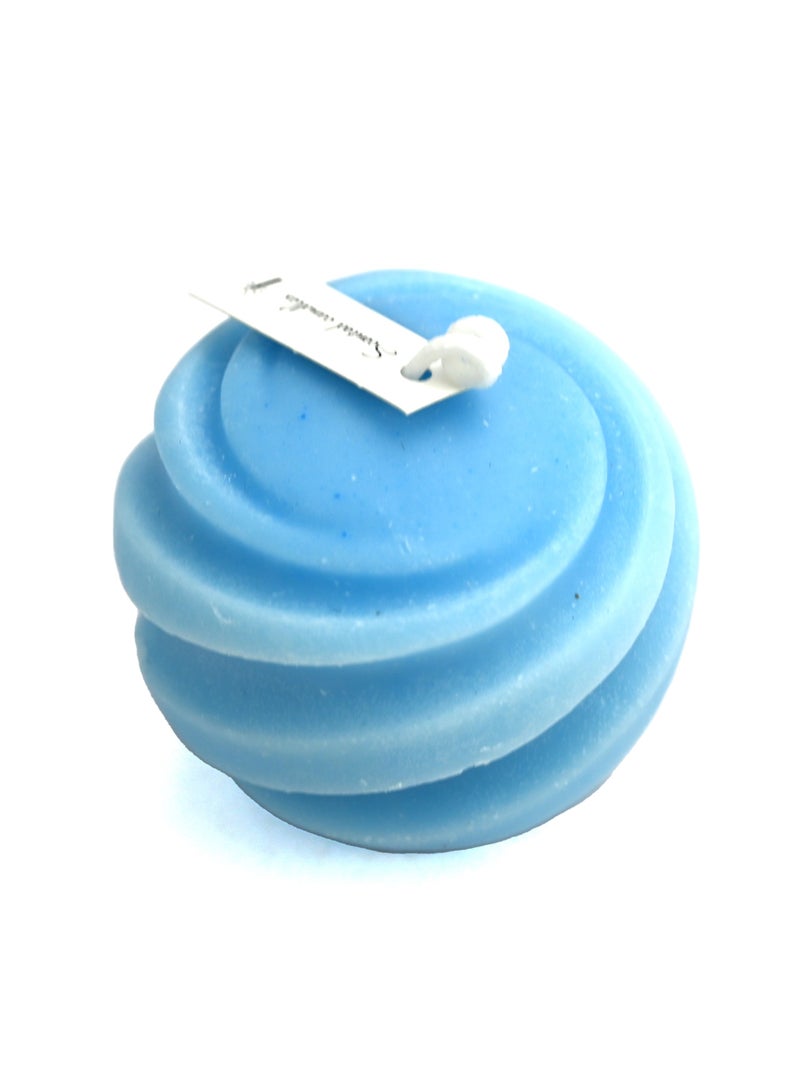 Scented Candle Blue/ Aroma Candles for Home, Office, Living Room / Meditation candles/ Home Decoration Scented Wax Candles/Aromatherapy Candle Home/Anxiety Relief Candle  - Image 1
