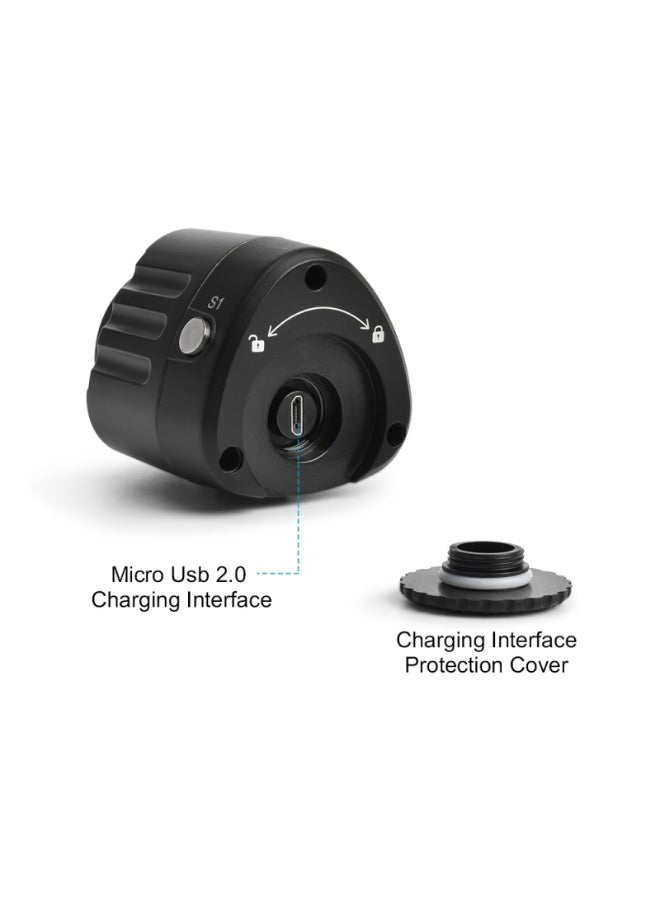 PULUZ 40m Underwater LED Photography Fill Light 1000LM 3.7V/1100mAh Diving Light for GoPro Hero11 Black / HERO10 Black / HERO9 Black /HERO8 / HERO7 /6 /5 /5 Session /4 Session /4 /3+ /3 /2 /1, Insta360 ONE R, DJI Osmo Action and Other Action Cameras - Image 3