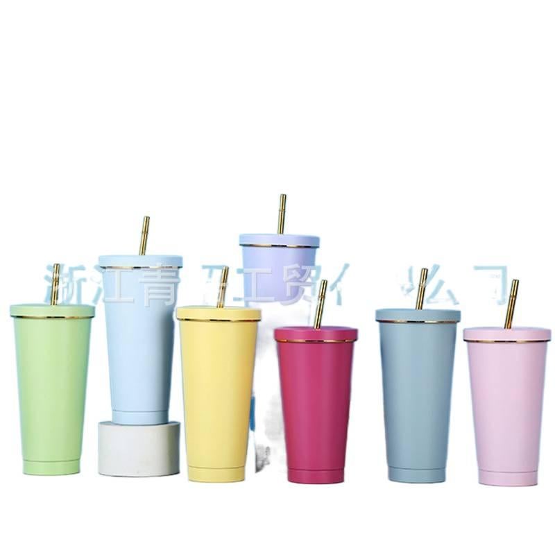 500 ml Stainless Steel Coffee Mug with Sipper Lid in with Ceramic Lining and Double Wall - Image 2