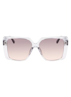 Calvin Klein Jeans Men's Rectangular Sunglasses - CK23102S-971-5614 - Lens Size: 56 Mm  - Image 1