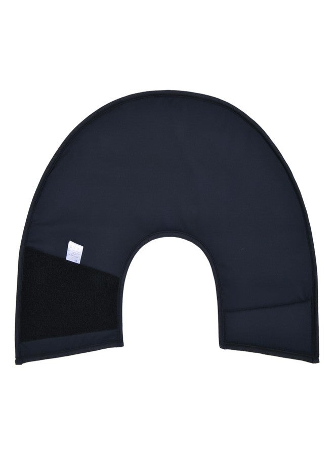 بوبيا طوق بوبيا داندي المخروطي للكلاب بعد العمليات الجراحية، طوق أنيق ومريح للتعافي، طوق إليزابيثي للكلاب، أسود، متوسط - Image 4