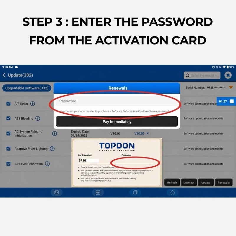 Topdon ArtiDiag Pro One Year Update Subscription Service - Image 4