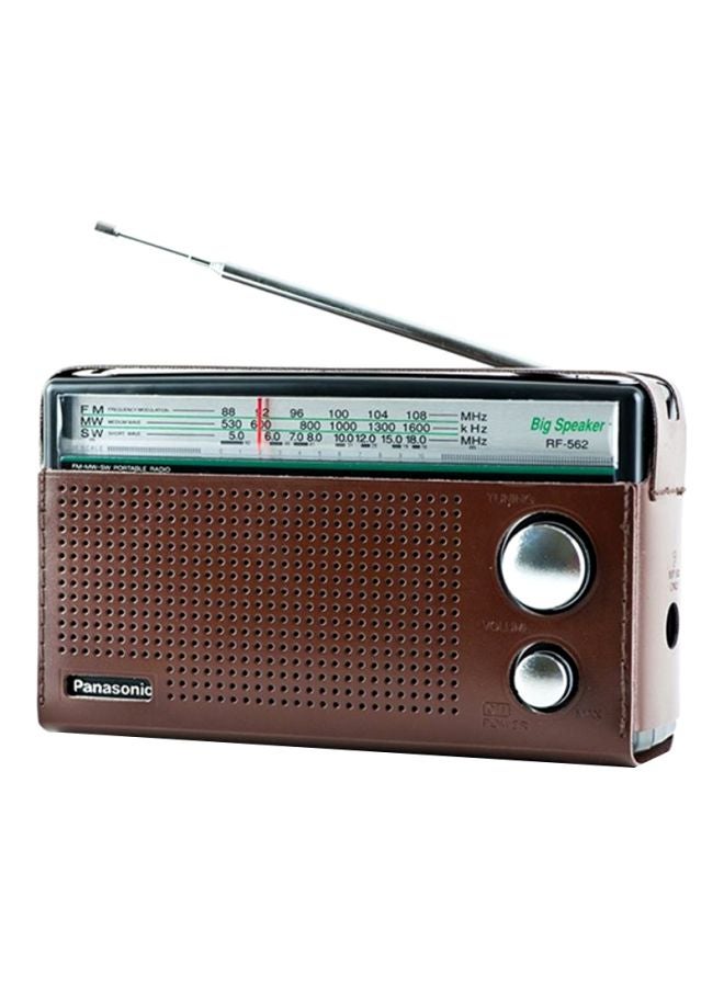 Panasonic 3 Band Portable Radio RF-562DD2 Brown - Image 1