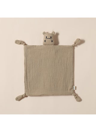 Pure Cotton Muslin Baby Soothing Towel Chewable Comforter Sleeping Aid Hush Puppy Doll Infant Sleep Training Toy Soft Fabric-Color:Deep Khakis (Hippo Anthem) - pzsku/ZD3E40499127B89104B71Z/45/1746233041/a9152ab0-165e-4393-9535-74580c602a51