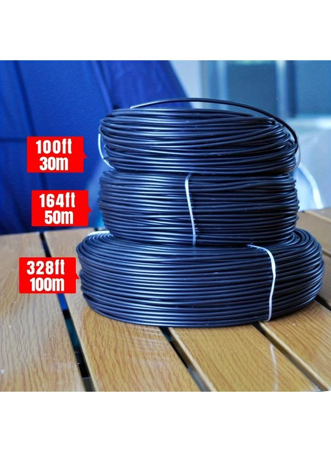18AWG 100 قدم سلك كهربائي مرن أسود وأحمر للشريط LED 12 فولت 24 فولت تيار مستمر - Image 4