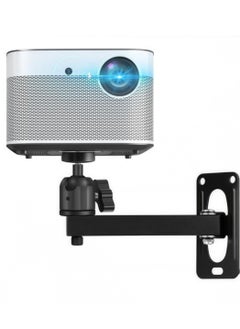 FlashHawk Foldable Projector Wall Mount, Ceiling Wall Projector Mount, Universal Adjustable Tilt Swivel Hanging Projector Mount  - Image 1