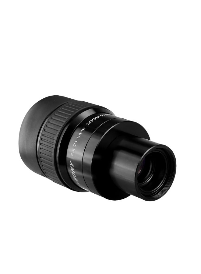 SVBONY Black 1.25-Inch 7.2-21.6mm Zoom Eyepiece – Wide-Angle Telescope Eyepiece with High-Contrast Optics, Multi-Element Glass, and 18-20mm Eye Relief for Comfortable Viewing  - Image 3