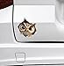 MAKTEM Peeking Owl 3D Broken Wall Car Decal 3D Effect Broken Wall Peeking Design Removable Vinyl Car Decor for Window or Bumper 3D Cartoon - Image 3